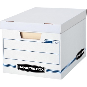 Bankers Box Enviro/Stor Standard Size Storage Boxes with Lift-Off Lids, 12 Pack (0071301)